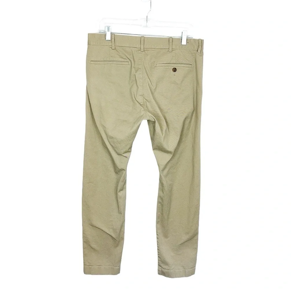 J. Crew Men's 32/30 Flex Driggs Chino Pants Tan Zip Inseam 29" - Picture 1 of 9